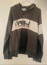 Felpa Replay Tg L originale grigia uomo