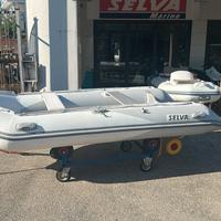 Tender pieghevole chiglia gonfiabile Selva T 380 V
