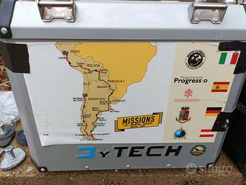 Telaio e borse alluminio x ktm 690 enduro 2012-18