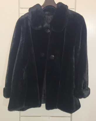 Giacca pelliccia ecologica