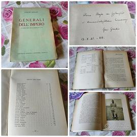 Generali dell'Impero 1940 autografo Gandin