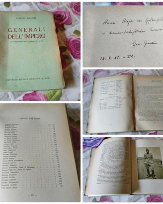 Generali dell'Impero 1940 autografo Gandin