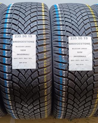4 GOMME 235 50 19 BRIDGESTONE 2023 INV RIF4719