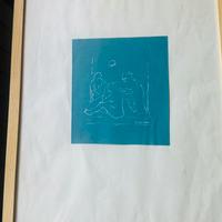 Felice Casorati Tempera Su Carta “Tre donne”