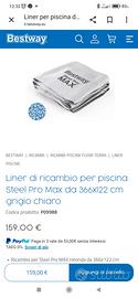 liner piscina fuori terra 