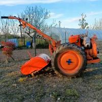 Motocoltivatore con fresa