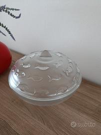 Ciotola vetro satinato