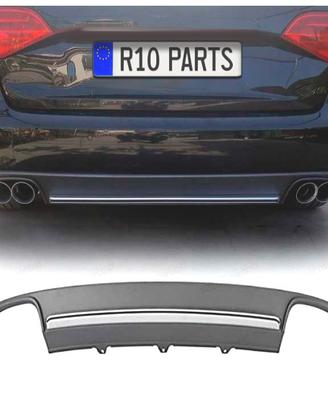 DIFFUSORE AUDI A4 B8 07-11 LOOK S4