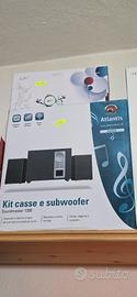 Casse 2.1 Atlantis + subwoofer 1200