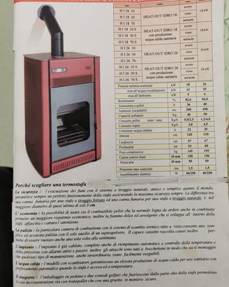 termostufe legna pellet 26kw e 18kw con acs