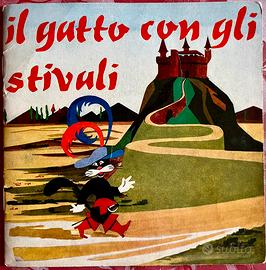 Vinile fiaba vintage - “Il Gatto con gli Stivali”