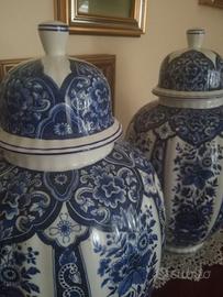 Coppia vasi in ceramica