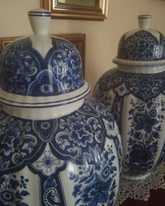 Coppia vasi in ceramica