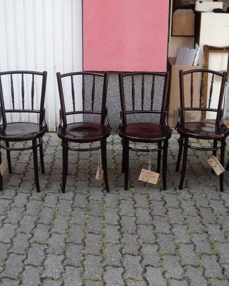 6 sedie depoca thonet restaurate