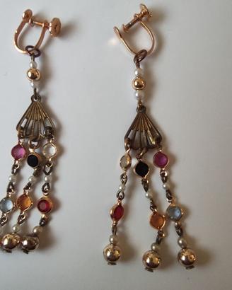 Orecchini Pendenti Vintage anni '50