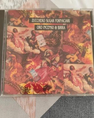 Cd Zucchero Fornaciari Oro incenso & birra