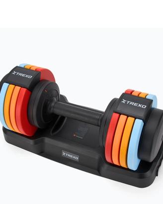 manubri regolabili sino a 24.5 kg