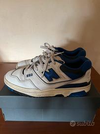 New Balance 550 blue/white taglia 39/40
