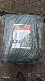 Telo occhiellato 8x10m polietilene