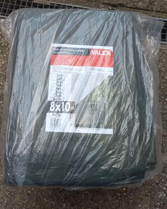 Telo occhiellato 8x10m polietilene