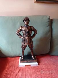 STATUA  IN  BRONZO  ( BENITO  MUSSOLINI )
