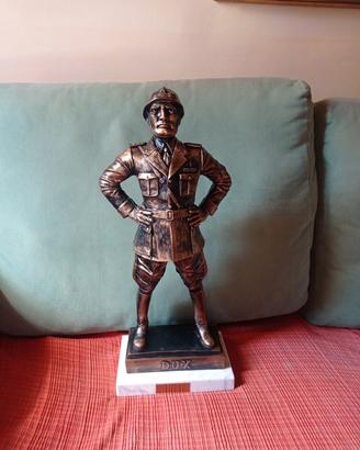 STATUA  IN  BRONZO  ( BENITO  MUSSOLINI )
