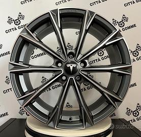 4 CERCHI IN LEGA TESLA MODEL 3 MODEL Y DA 22" NUO