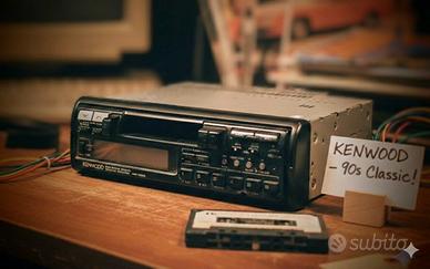 Kenwood KRC 555R Autoradio Anni 90 Sinto Cassette 