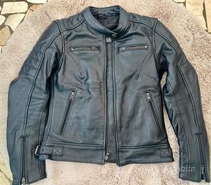 Giacca Moto Donna Vera Pelle Carburo Solaris Lady