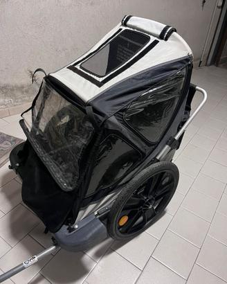 Carrello porta bimbi o cani da bici