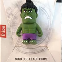 Chiavetta USB 16 GB Hulk - Memoria Flash Drive 2.0