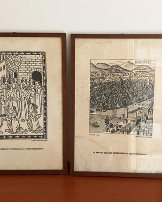 Stampe anni 1937 Mostra Artigianato