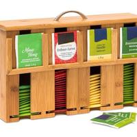 Organizer the tisane in legno