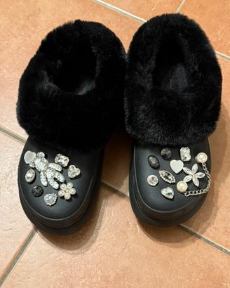 Scarpe Crocs donna Fury con ciondoli