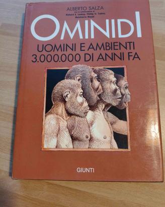 Libro "Ominidi" - A. Salza 1989