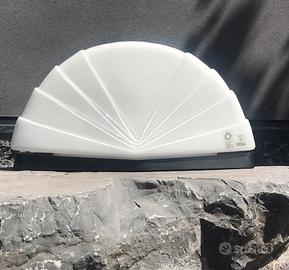 Lampada Leucos design vintage anni 80 Murano