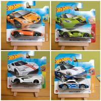 modellini mini collezione 4 supercars 1:64