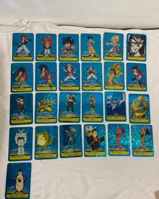 Lamincards dragon ball GT serie completa zaffiro