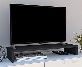 Henor Supporto per monitor Tv Legno grigio grafite