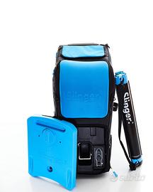 Macchina lanciapalle tennis Slinger bag completa