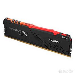 banco Ram 16 Gb Hyperx Fury DDR4 3200 Mhz
