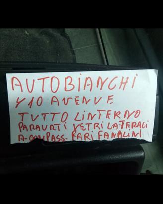 RICAMBI E ACCESSORI AUTOBIANCHI Y10 