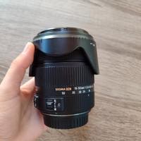 obiettivo grandangolo 18-50 mm