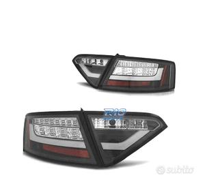 FANALI A LED BAR NERI AUDI A5 07-11
