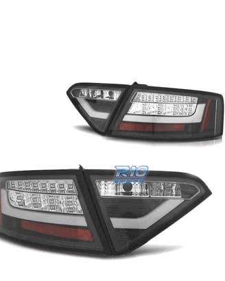 FANALI A LED BAR NERI AUDI A5 07-11