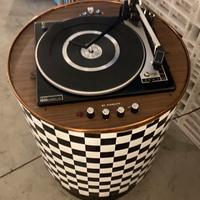 Giradischi vintage ditta MILANI, “IL BIDONE “