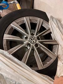 Cerchi in lega estivi da 17” originali VW TIGUAN