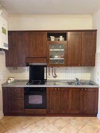 Cucina completa in legno massello