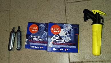 Reebok Instapump Inflator + cartridges originale