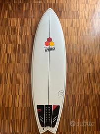 Surfboard CHANNEL ISLANDS X-lite Pod Mod White